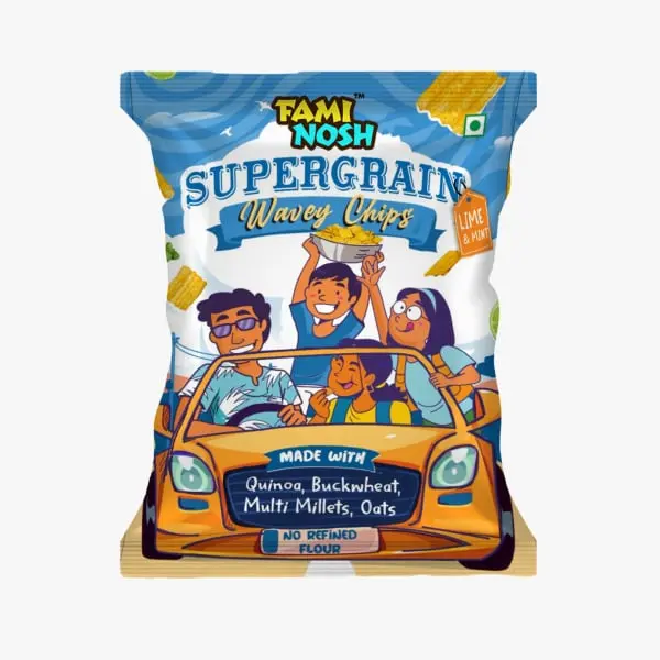 Wavey Chips lime